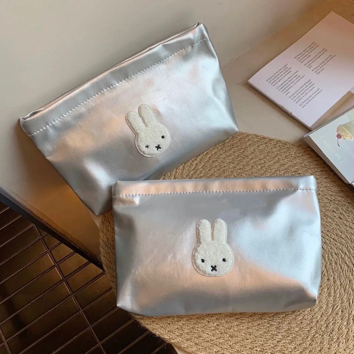 Women Bags Medium Size - Cartoon Image Miffy Makeup Bag Portable