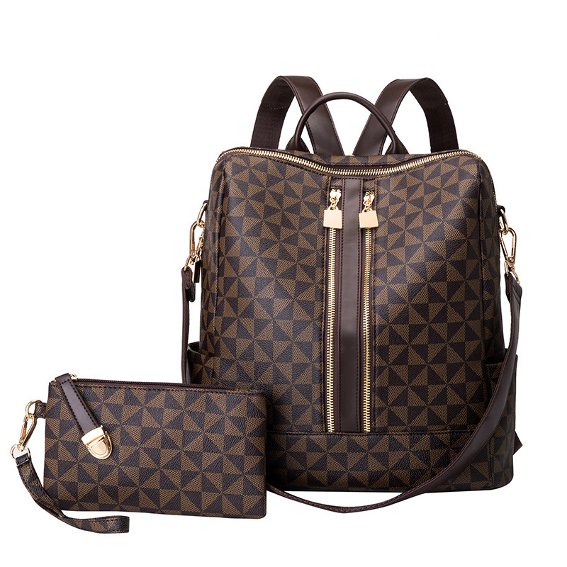 Women Bags Offers - 2pcs Backpack And Handbag Set, For