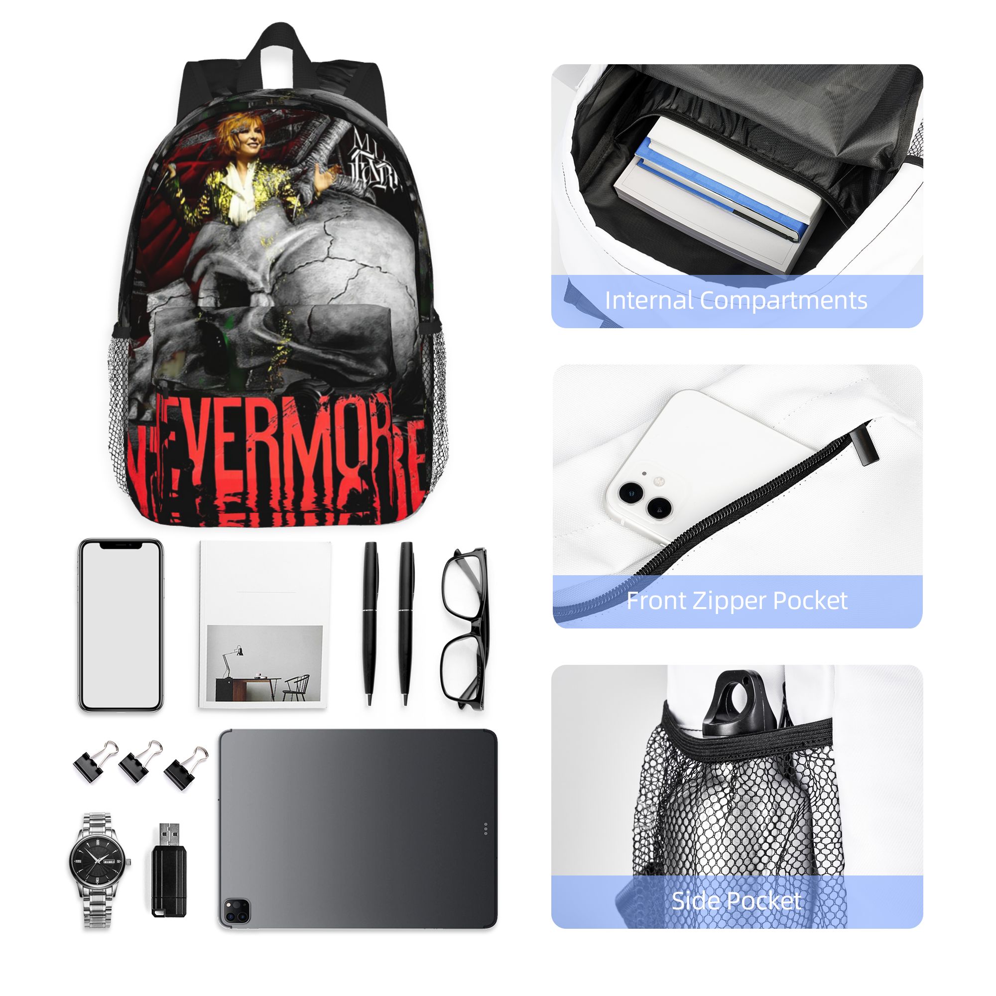 Nevermore skeleton Mylene Farm - đánh giá và giá Women Bags Farmers