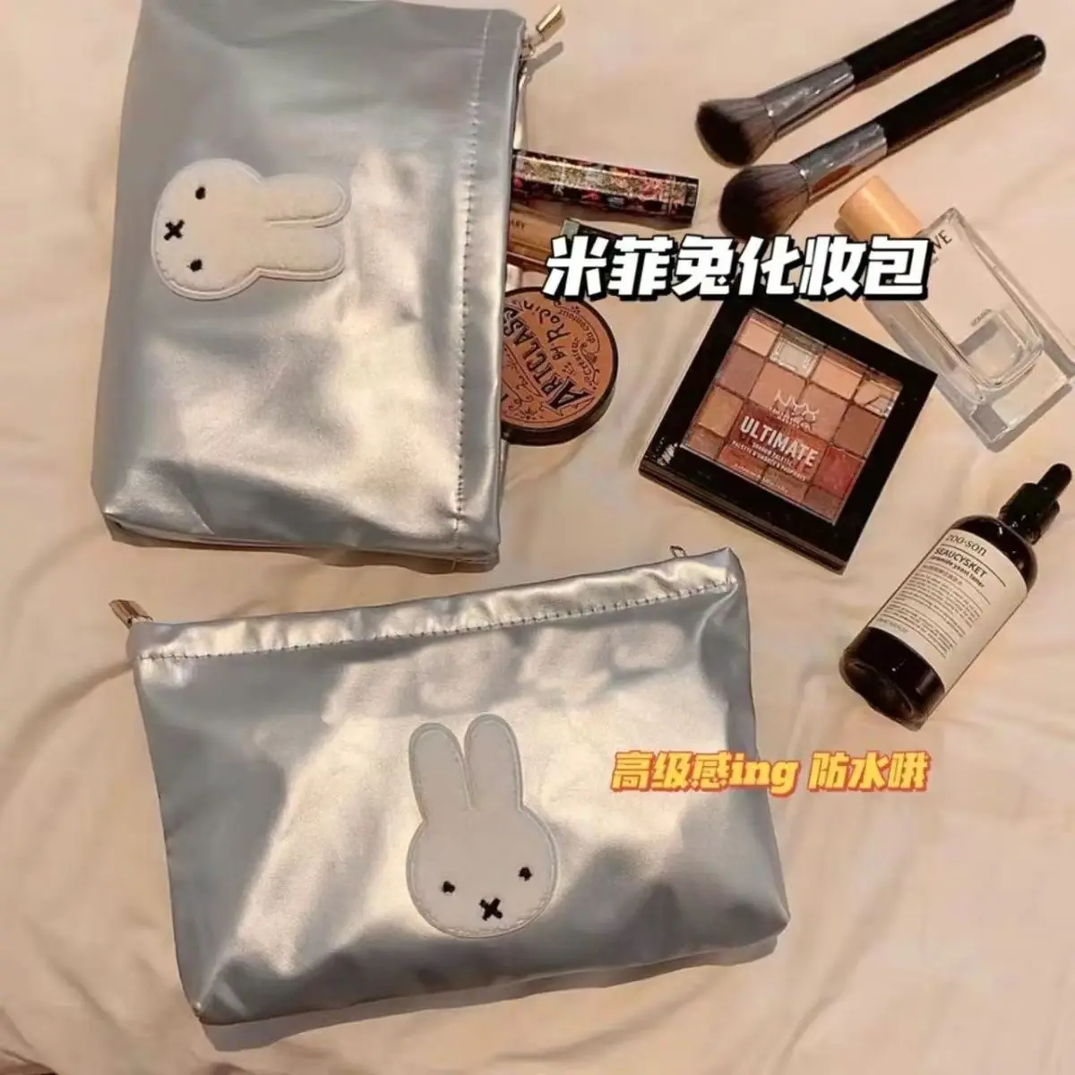 Cartoon Image Miffy Makeup Bag - đánh giá và giá Women Bags Medium Size