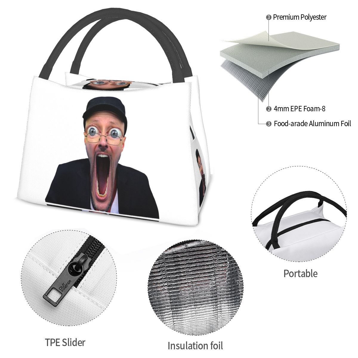 NOSTALGIA CRITIC WOJAK FUNNY M - đánh giá và giá Women Bags Reddit
