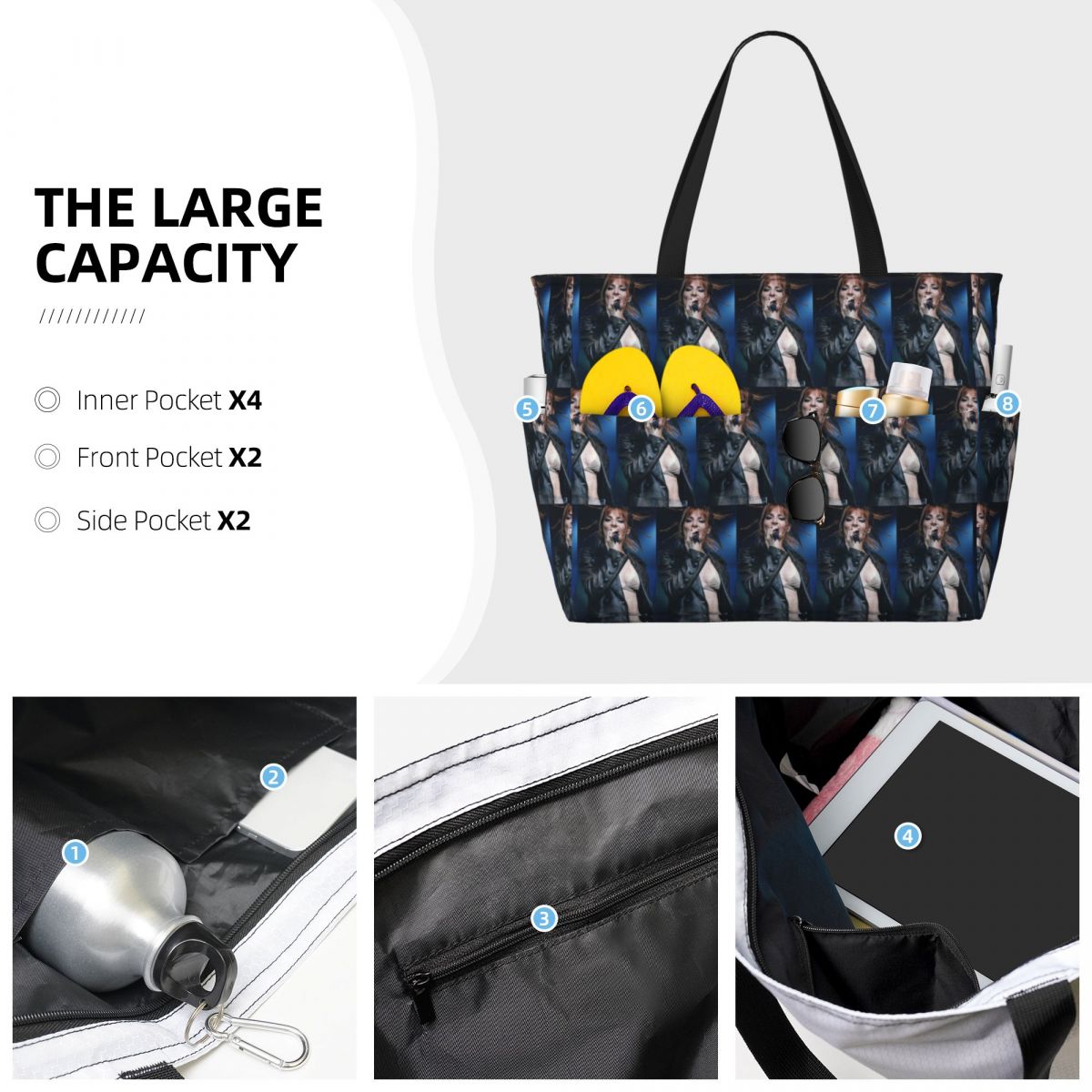 Mylene Farmer Beach Tote Bag S - đánh giá và giá Women Bags Farmers