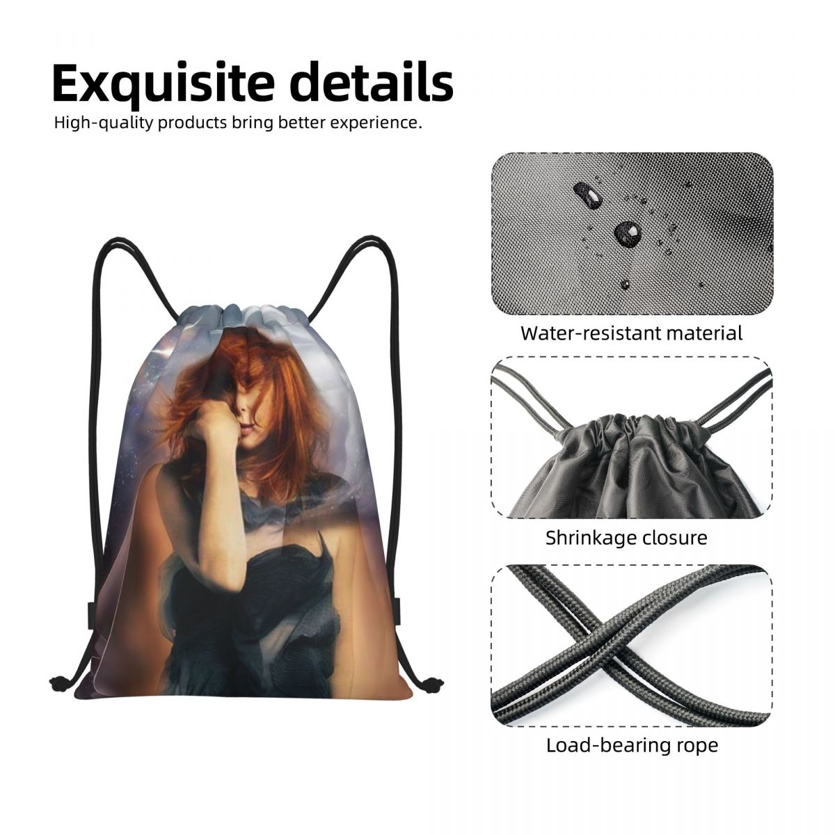Mylene Farmer Drawstring Backp - đánh giá và giá Women Bags Farmers