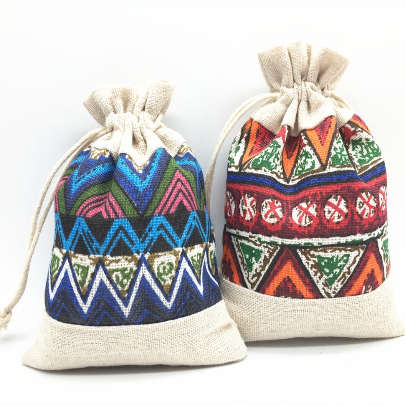 Ethnic Style Drawstring Bag Je - đánh giá và giá Women Bags Mini