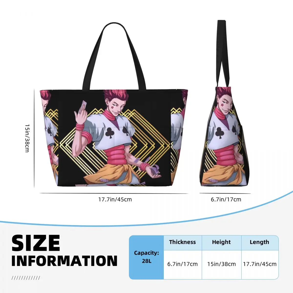 Hisoka Anime Hunter X Hunter P - đánh giá và giá Women X Bags
