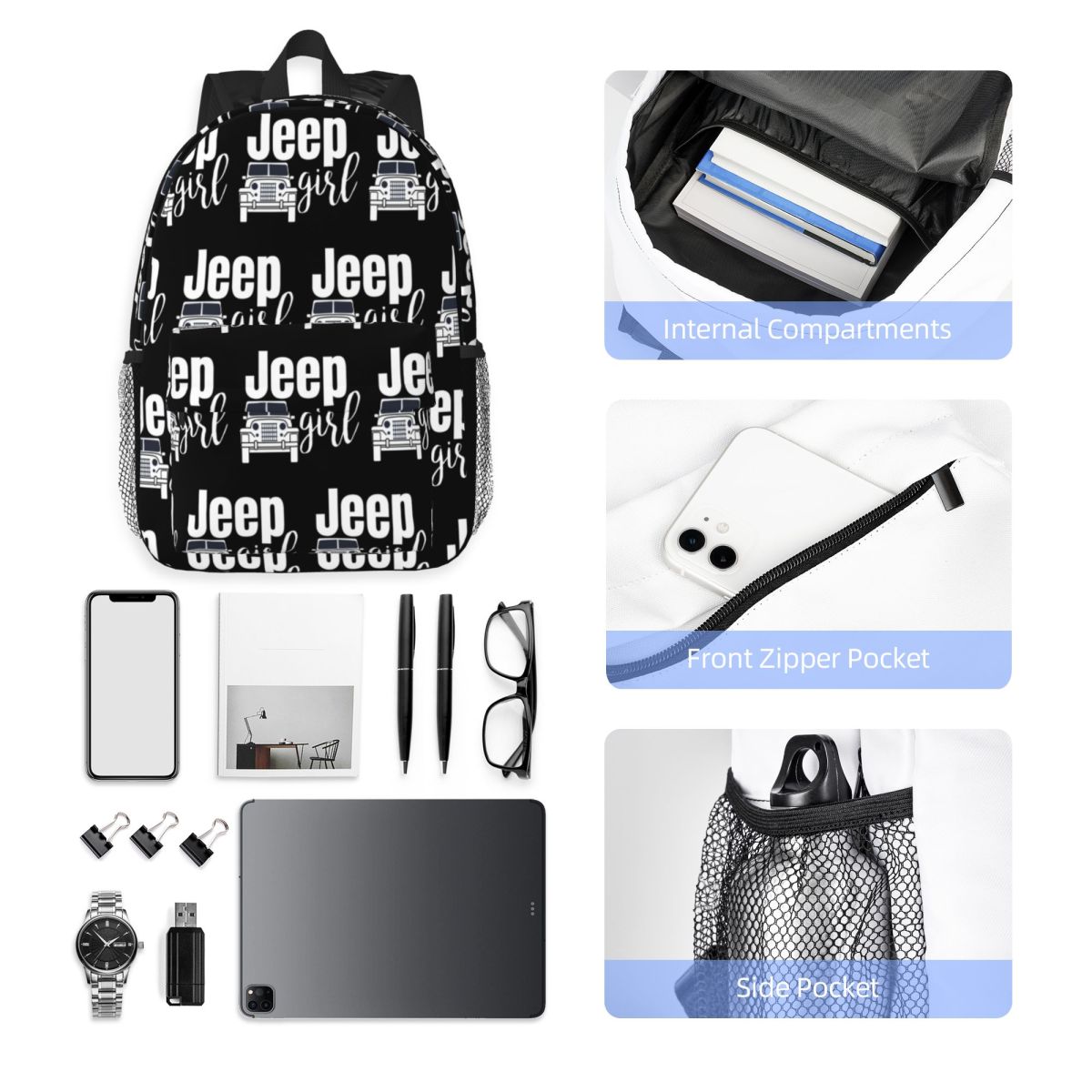 Jeep Girl Backpack Hot Sale Da - đánh giá và giá Women'S Jeep Bags