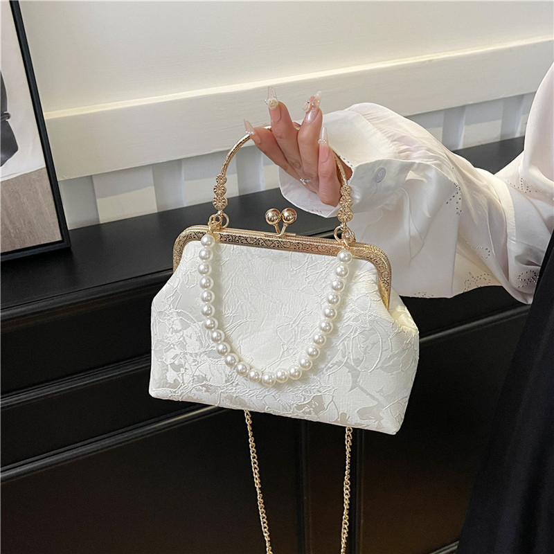 Vintage Classic Lace Bag pearl - đánh giá và giá Women'S Evening Bags