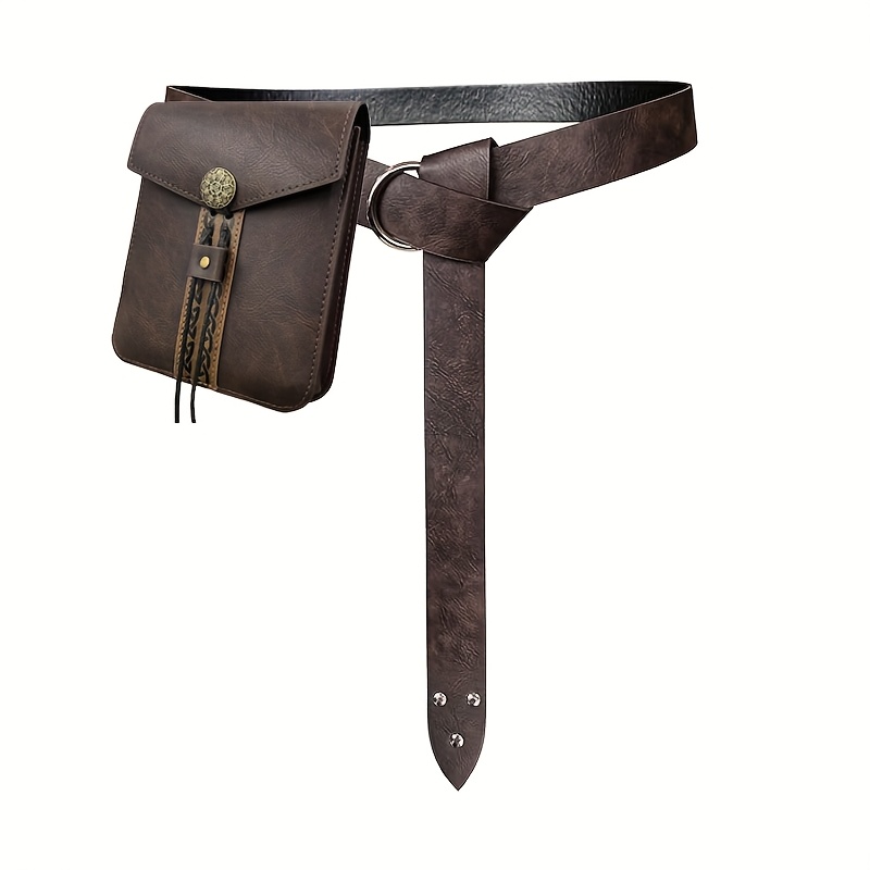 2pcs Medieval Vintage Imitatio - đánh giá và giá Saddle Bag Leather