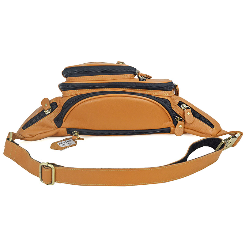 Men Genuine Leather Waist Pack - đánh giá và giá Saddle Bag Leather