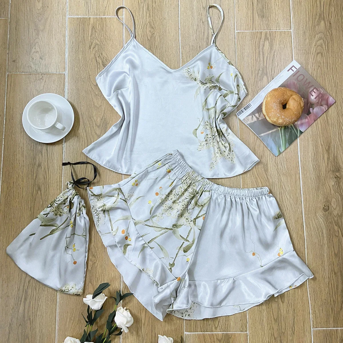 3 Pcs Summer Women Dress Silk  - đánh giá và giá Women Bags Louis Vuitton