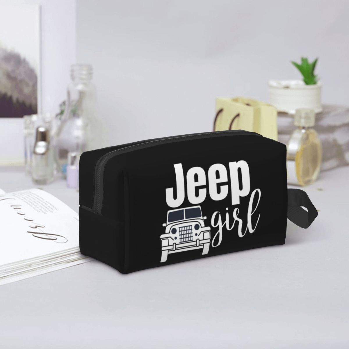 Jeep Girl Makeup Bag Cosmetic  - đánh giá và giá Women'S Jeep Bags