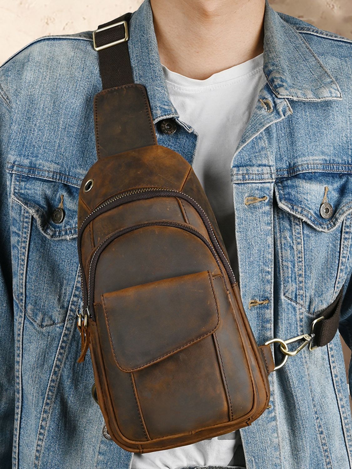 Designer Luxury Multifunction  - đánh giá và giá Saddle Bag Leather