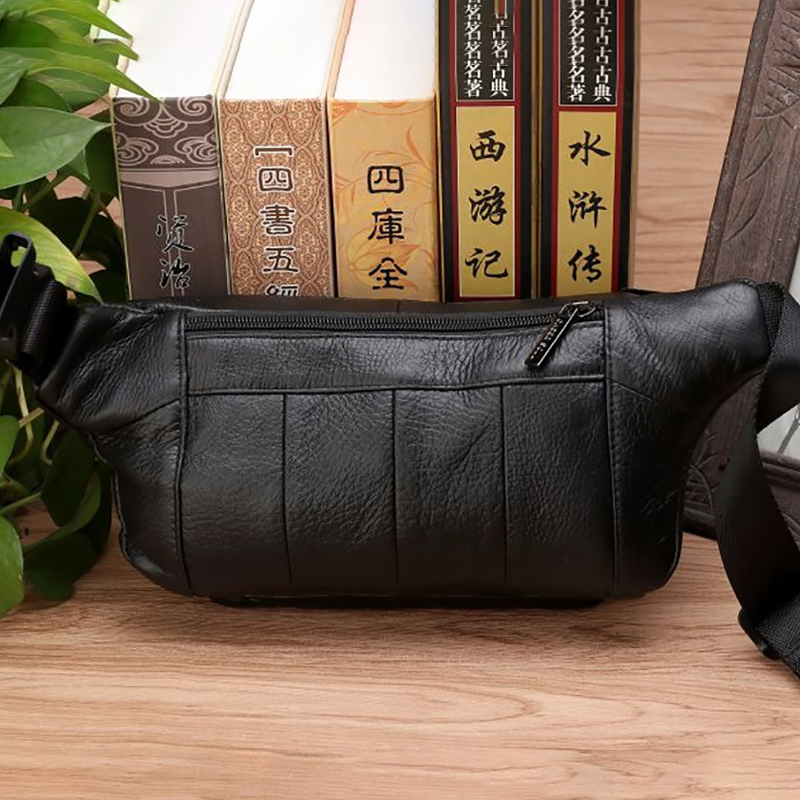 Men Waist Fanny Bags Sling Che - đánh giá và giá Saddle Bag Leather