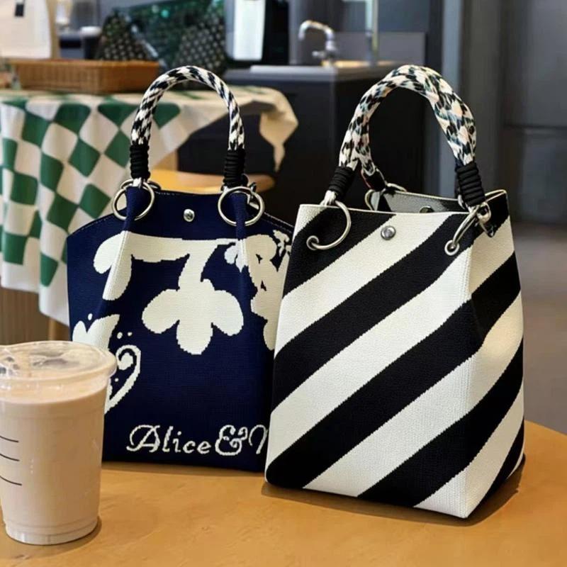 New Sale Knitted Women Tote Ba - đánh giá và giá Women Bags Work