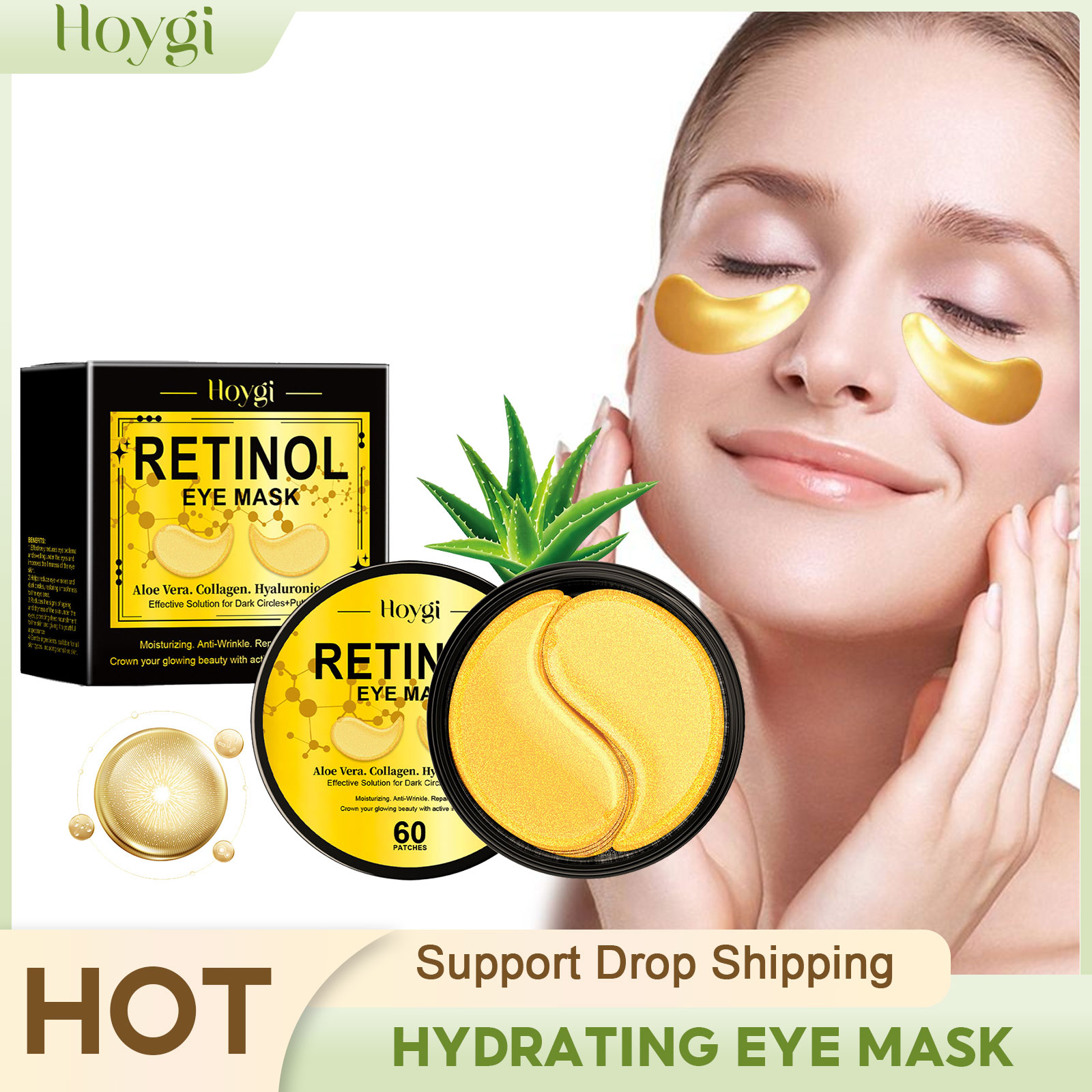 Hydrating Eye Mask Anti Dark C - đánh giá và giá Women Bags Under Eyes