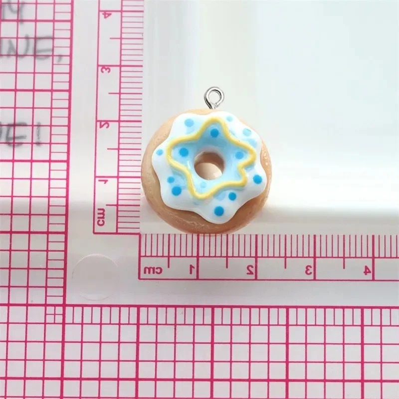 10Pcs Resin Donut Charms Color - đánh giá và giá Women Bags Mini