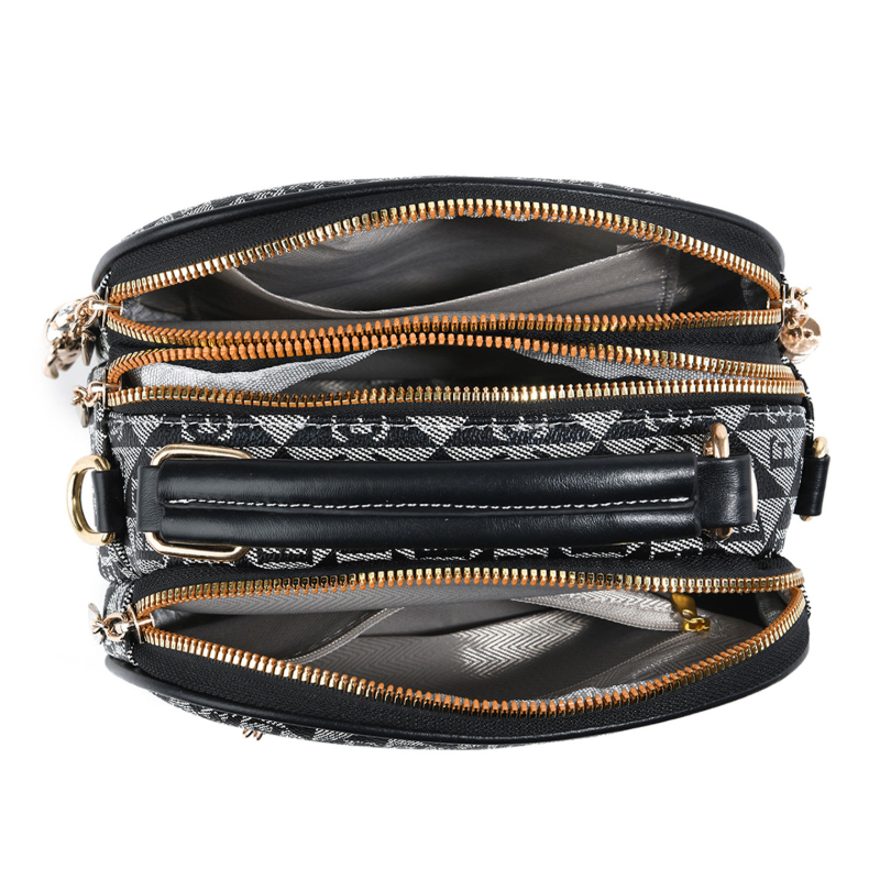 3-piece letter print mini roun - đánh giá và giá Women Bags Mini