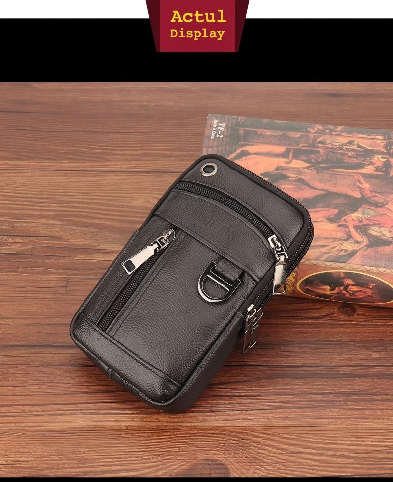 Men's Multi-functional Leather - đánh giá và giá Saddle Bag Leather