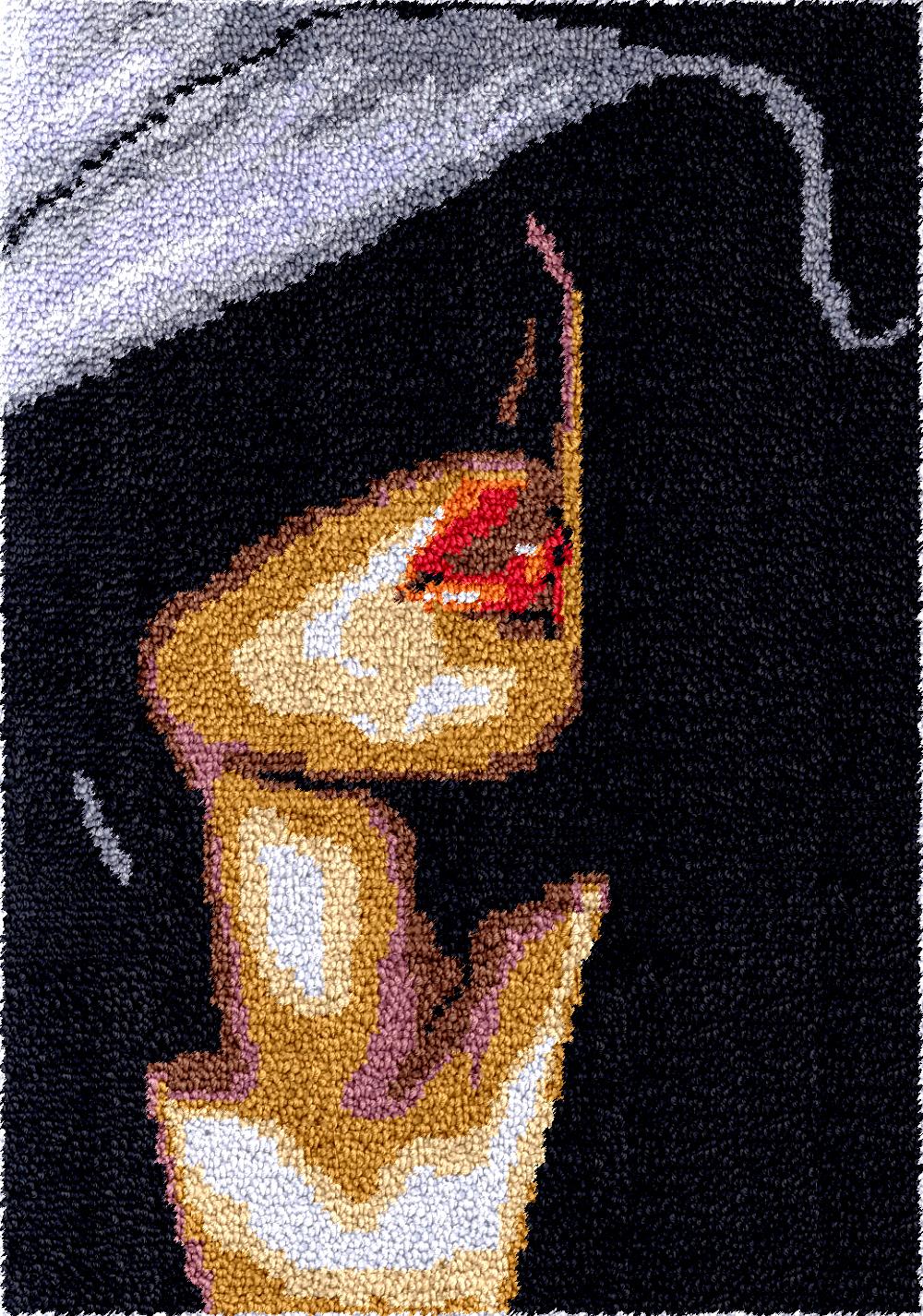 latch hook kits rug needle art - đánh giá và giá Women Bags Clearance