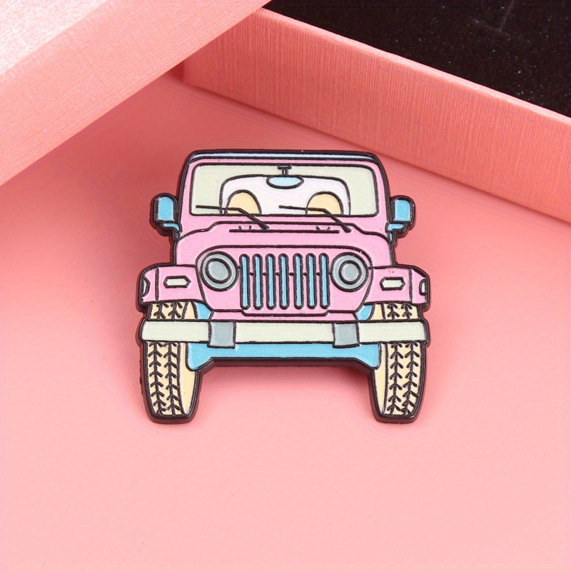 Adorable Pink Jeep Cartoon Ena - đánh giá và giá Women'S Jeep Bags