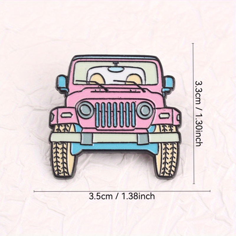 Adorable Pink Jeep Cartoon Ena - đánh giá và giá Women'S Jeep Bags