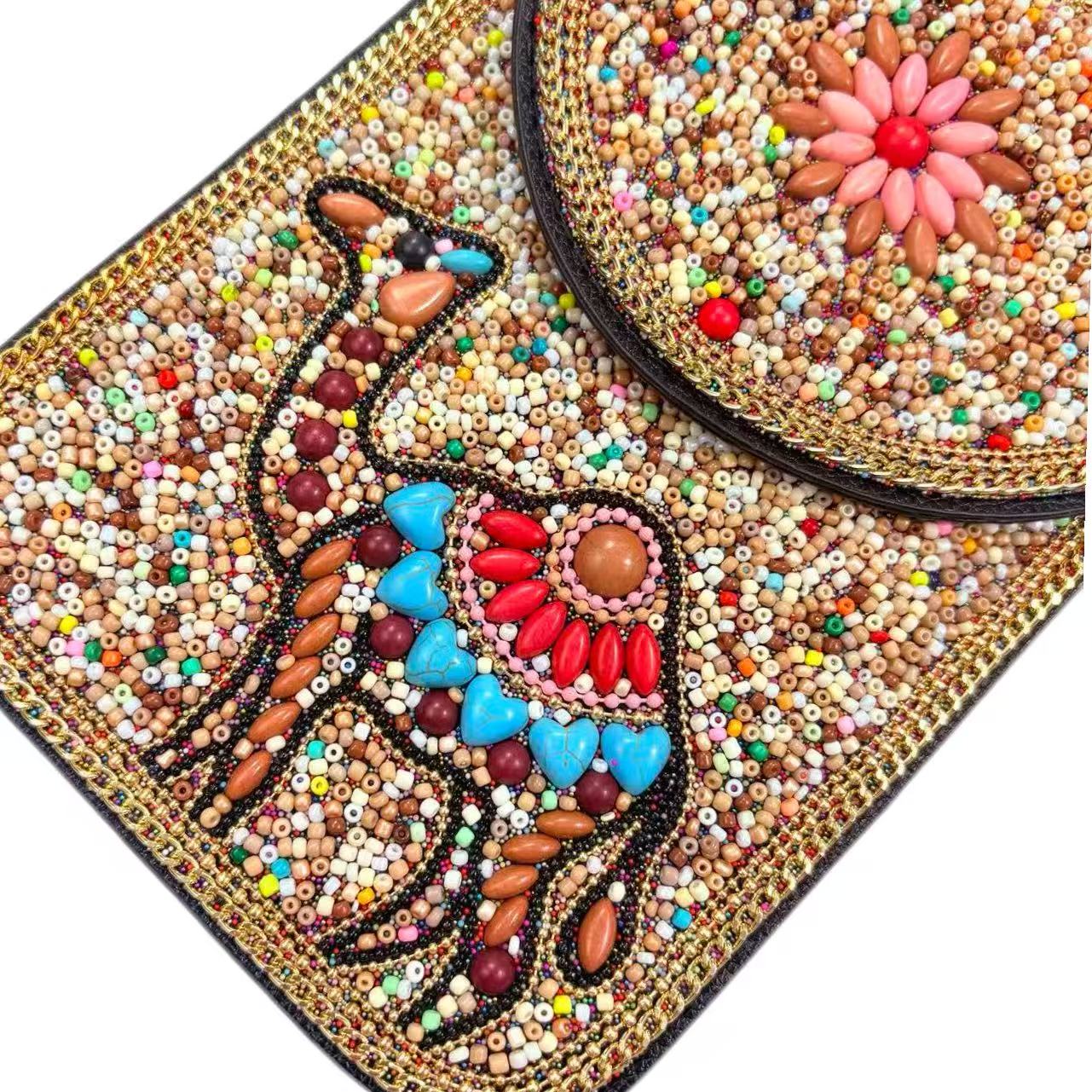 Beaded Elephant Crossbody Phon - đánh giá và giá Women X Bags