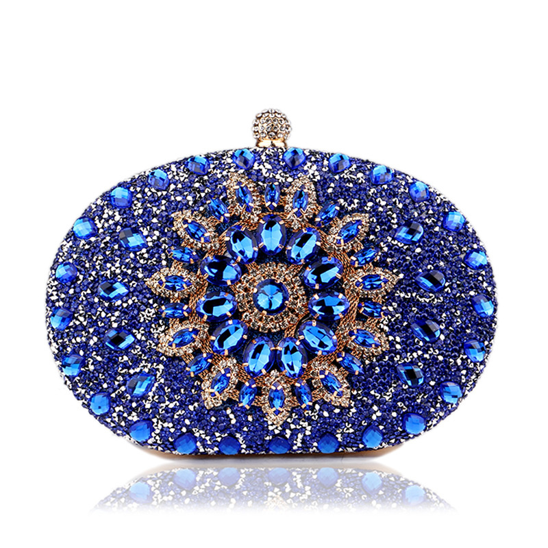 Diamond Crystal Women Make Up  - đánh giá và giá Women'S Evening Bags