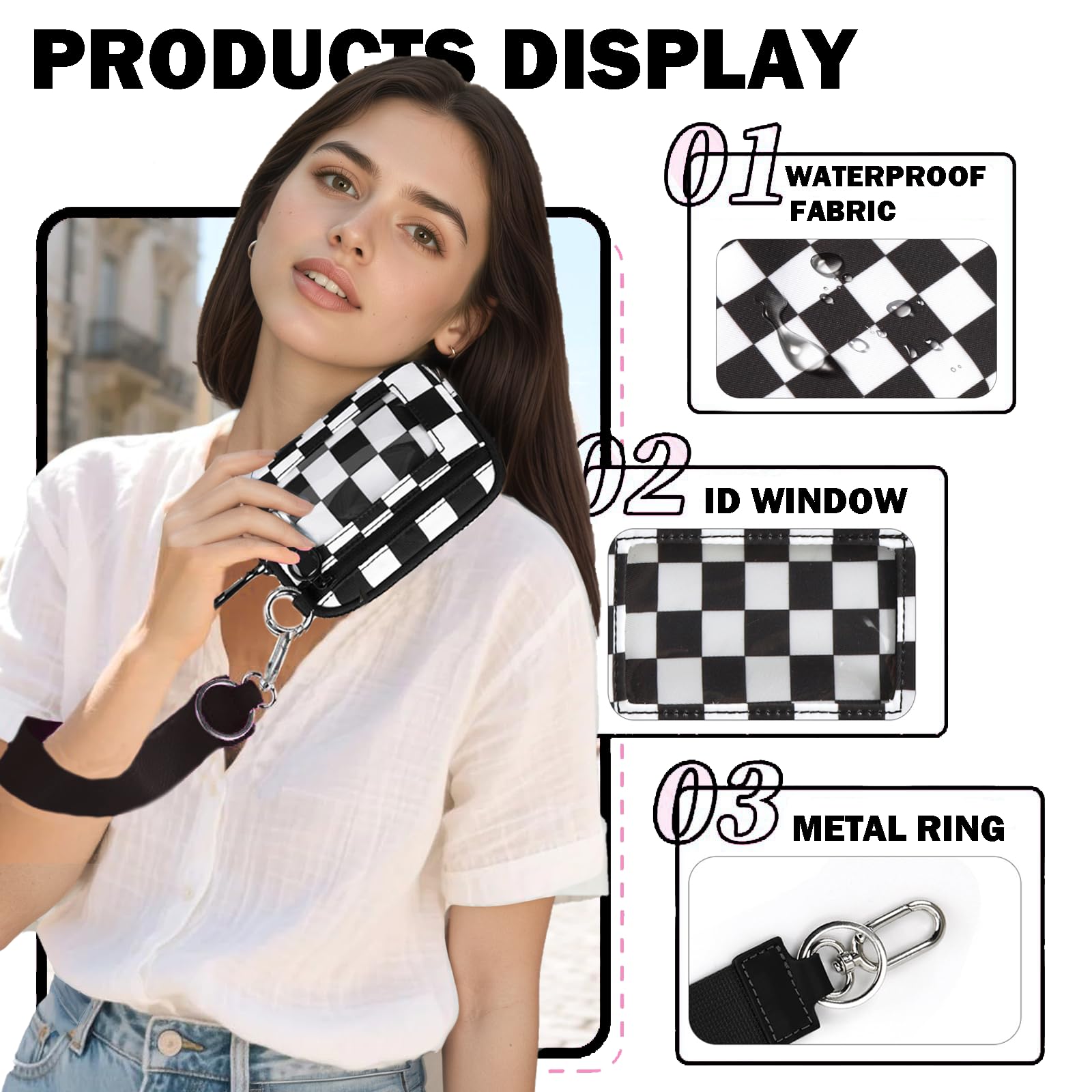 Women's Keychain Wallet The Ir - đánh giá và giá Women Bags Ck