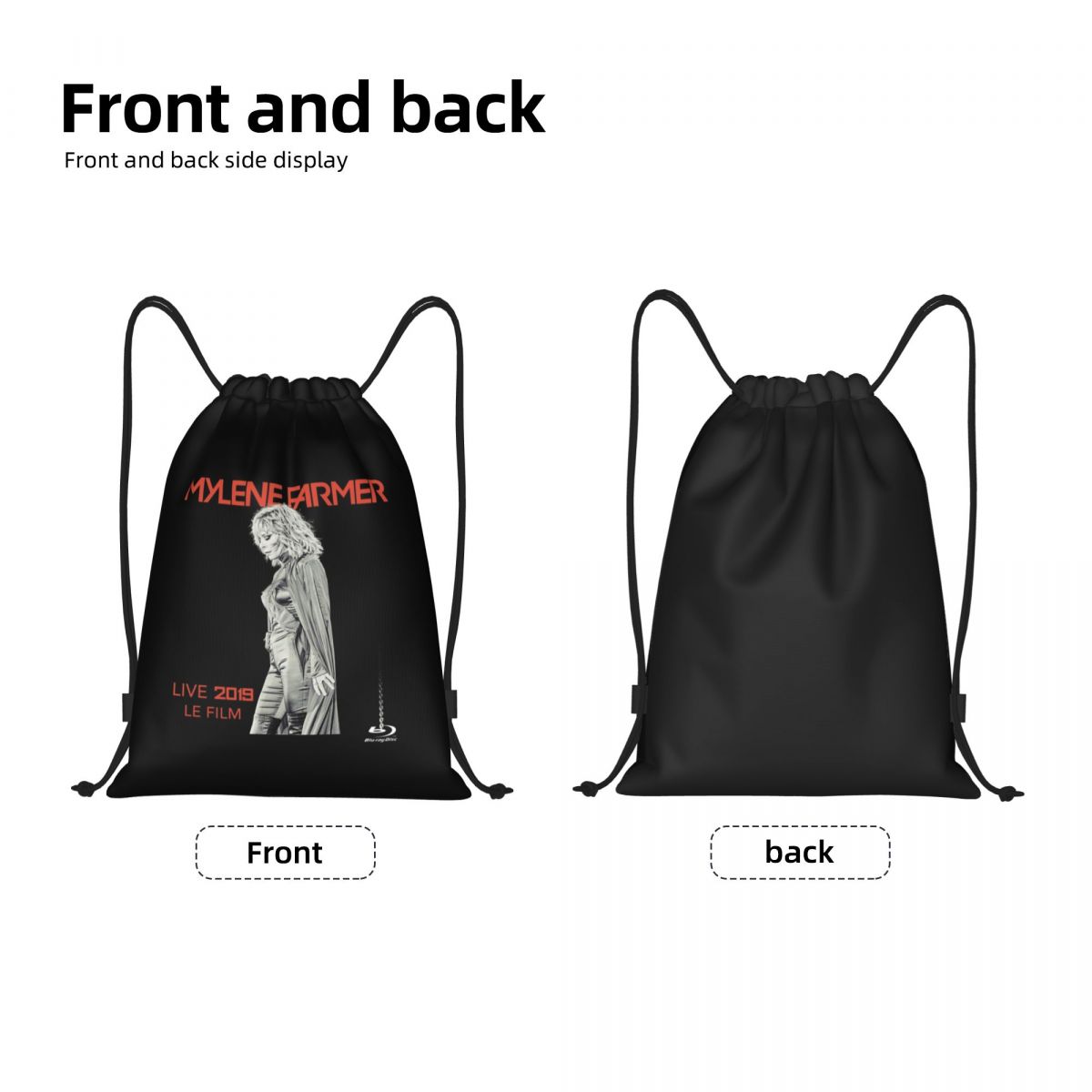 Mylene Farmer Drawstring Backp - đánh giá và giá Women Bags Farmers