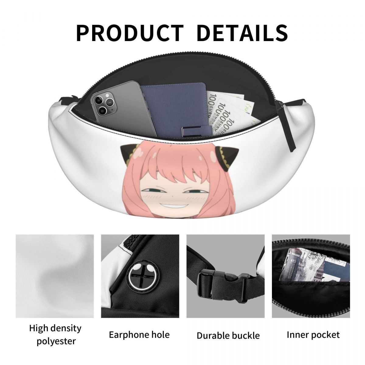 Crossbody Waist Bag Anya Forge - đánh giá và giá Women X Bags
