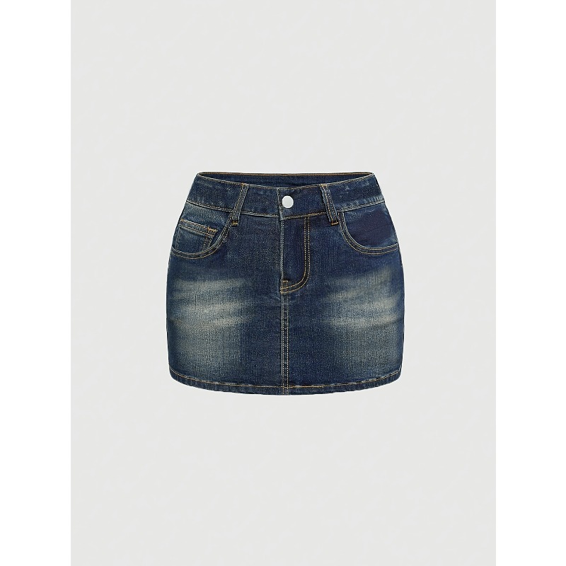 Summer Denim Retro Short Skirt - đánh giá và giá Women Bags Mini