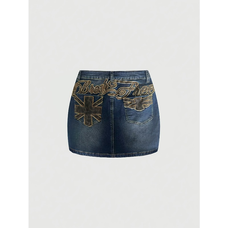 Summer Denim Retro Short Skirt - đánh giá và giá Women Bags Mini
