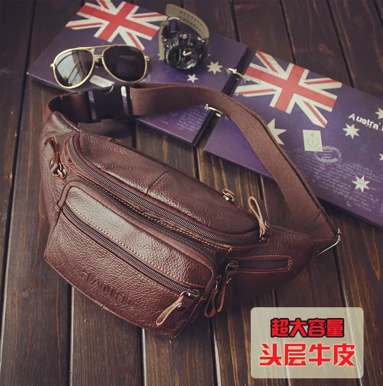 Genuine Cowhide Leather Waist  - đánh giá và giá Saddle Bag Leather