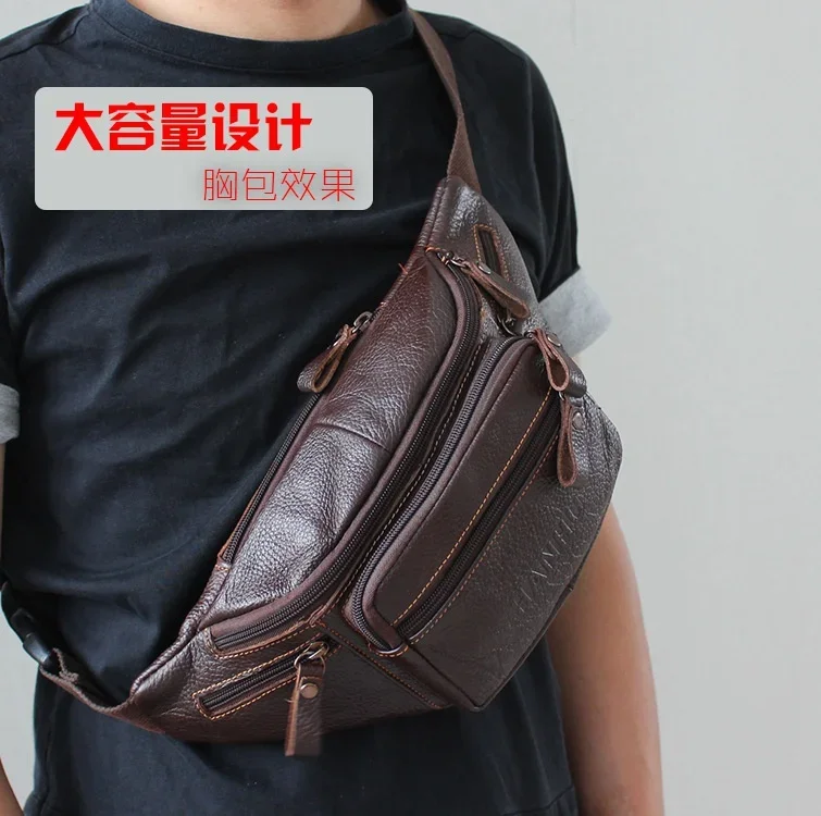 Genuine Cowhide Leather Waist  - đánh giá và giá Saddle Bag Leather