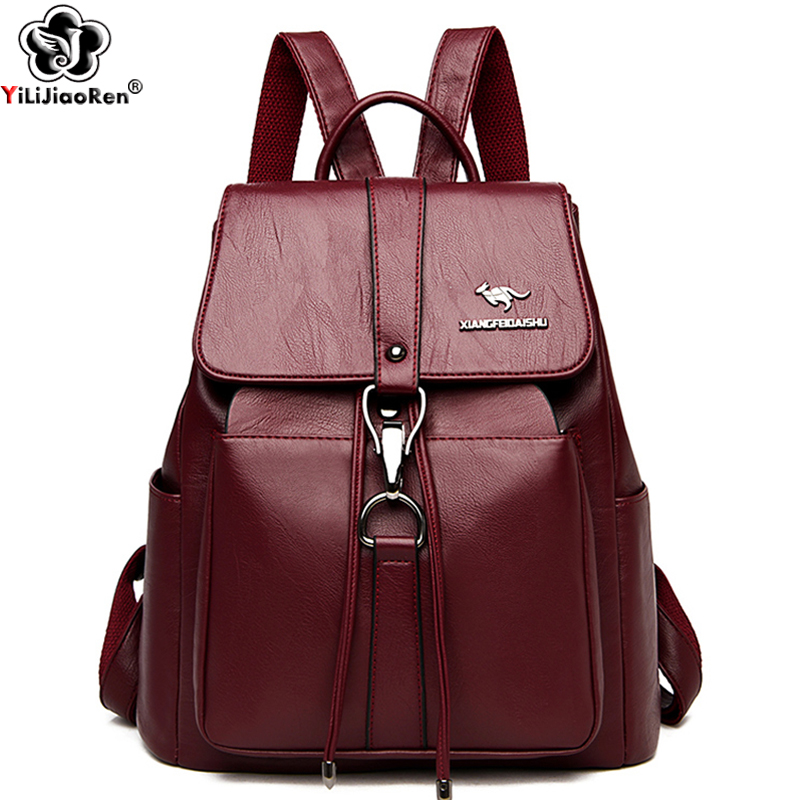 Chống Trộm Ba Lô Nữ Túi Đeo Va - đánh giá và giá Women Bags Medium Size