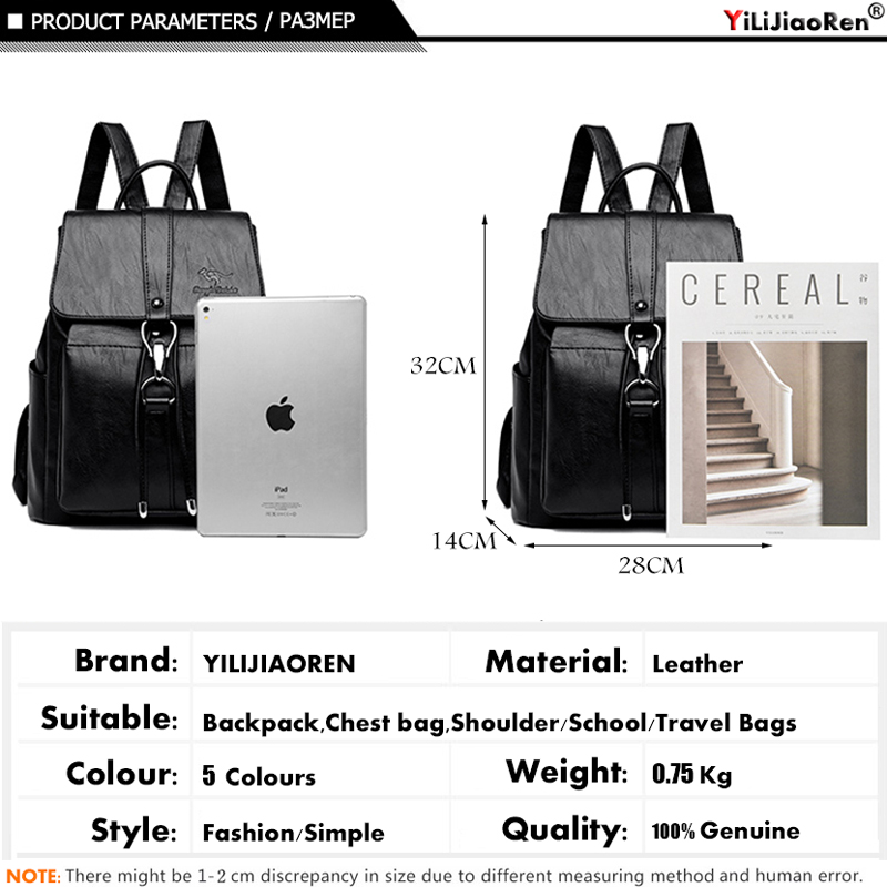Chống Trộm Ba Lô Nữ Túi Đeo Va - đánh giá và giá Women Bags Medium Size