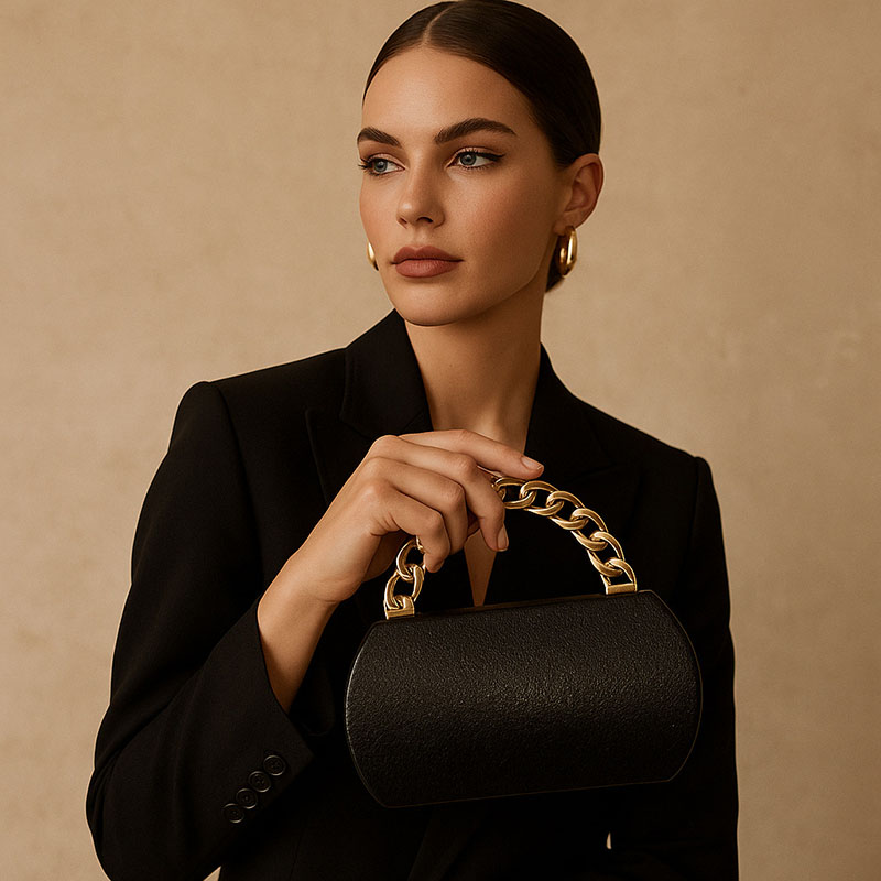 Luxury Gold Metal Buckle Box C - đánh giá và giá Women'S Evening Bags