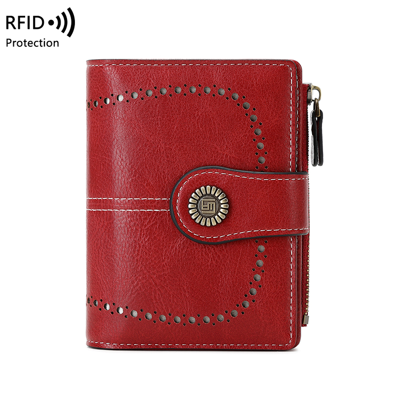 RFID Anti-Theft Retro Wallet f - đánh giá và giá Women Bags Ck