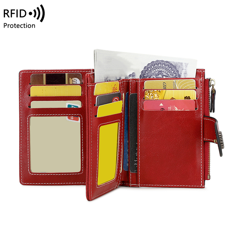 RFID Anti-Theft Retro Wallet f - đánh giá và giá Women Bags Ck