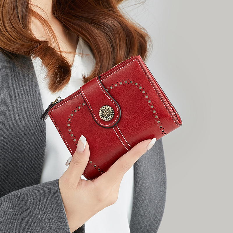 RFID Anti-Theft Retro Wallet f - đánh giá và giá Women Bags Ck