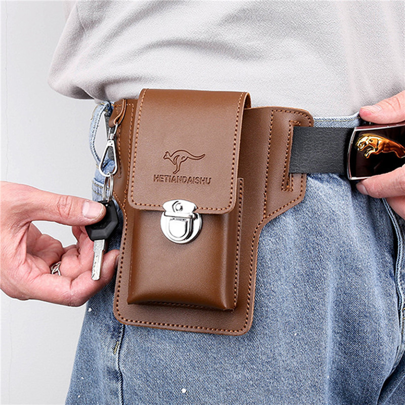 Phone Belt Bag For Men Bags Ce - đánh giá và giá Saddle Bag Leather