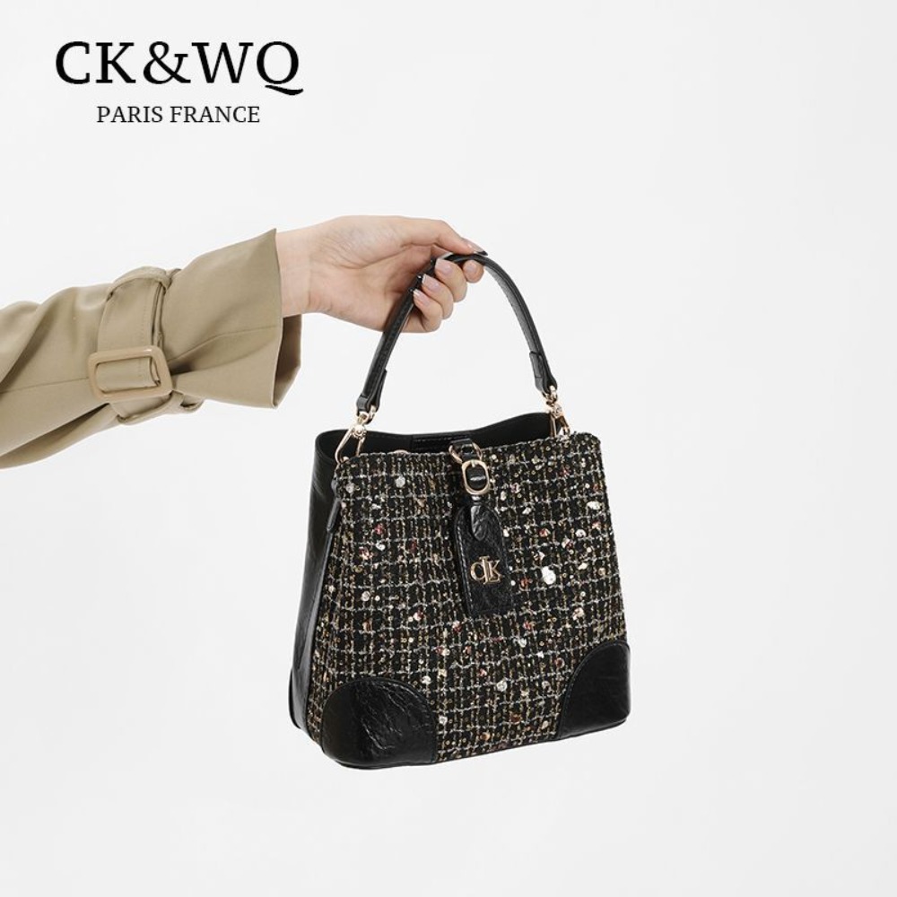 CK&WQ Large Capacity Bucket Ba - đánh giá và giá Women Bags Ck