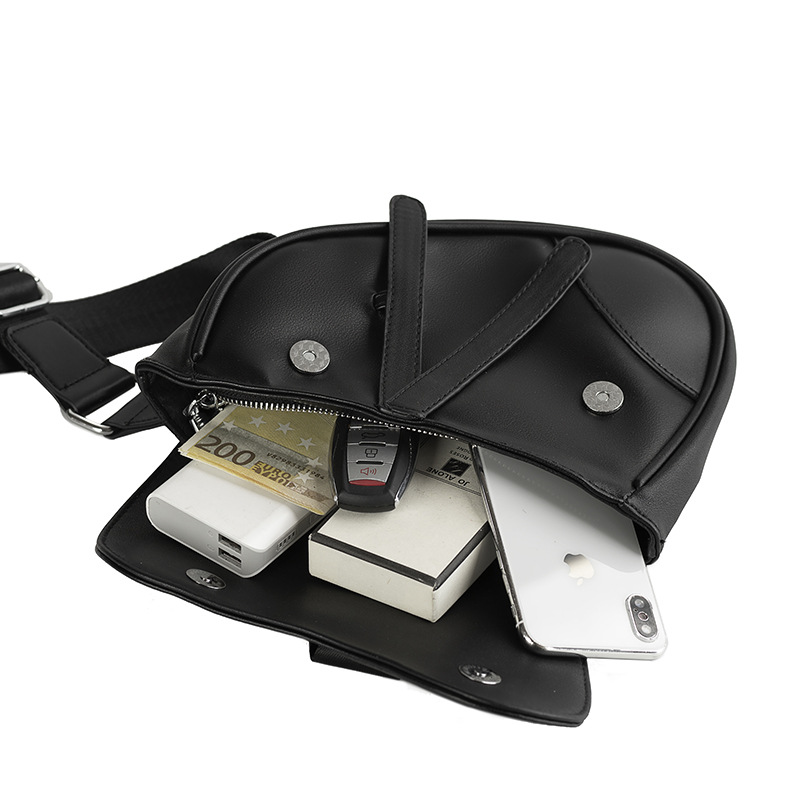Áo Nam Da PU Ngực Túi Áo Đơn G - đánh giá và giá Saddle Bag Leather