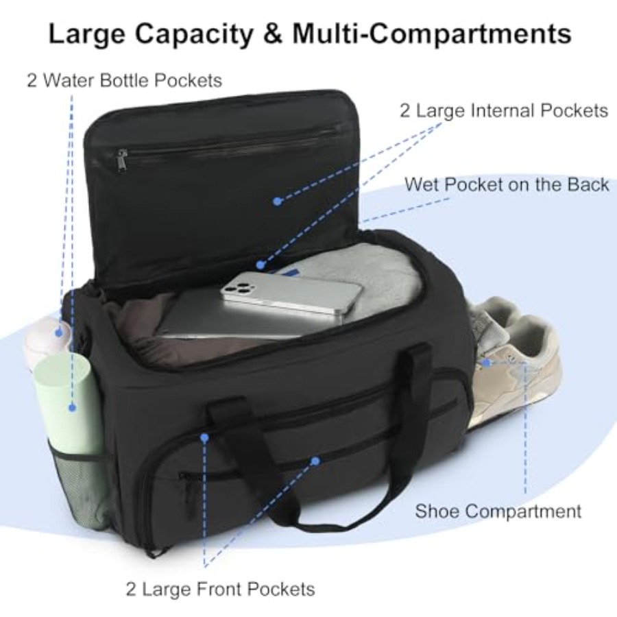 Gym Bag for Men Women, Sports  - đánh giá và giá Women Bags And Shoes