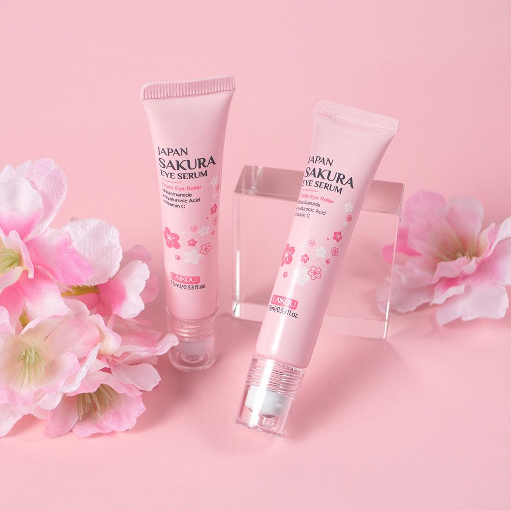 15ml Sakura Roller Eye Serum A - đánh giá và giá Women Bags Under Eyes