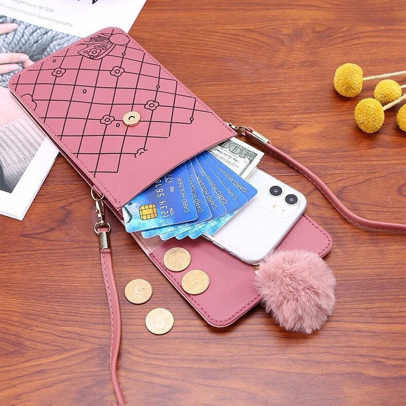 Cute Cartoon Pattern Touch-Scr - đánh giá và giá Women Bags Mini