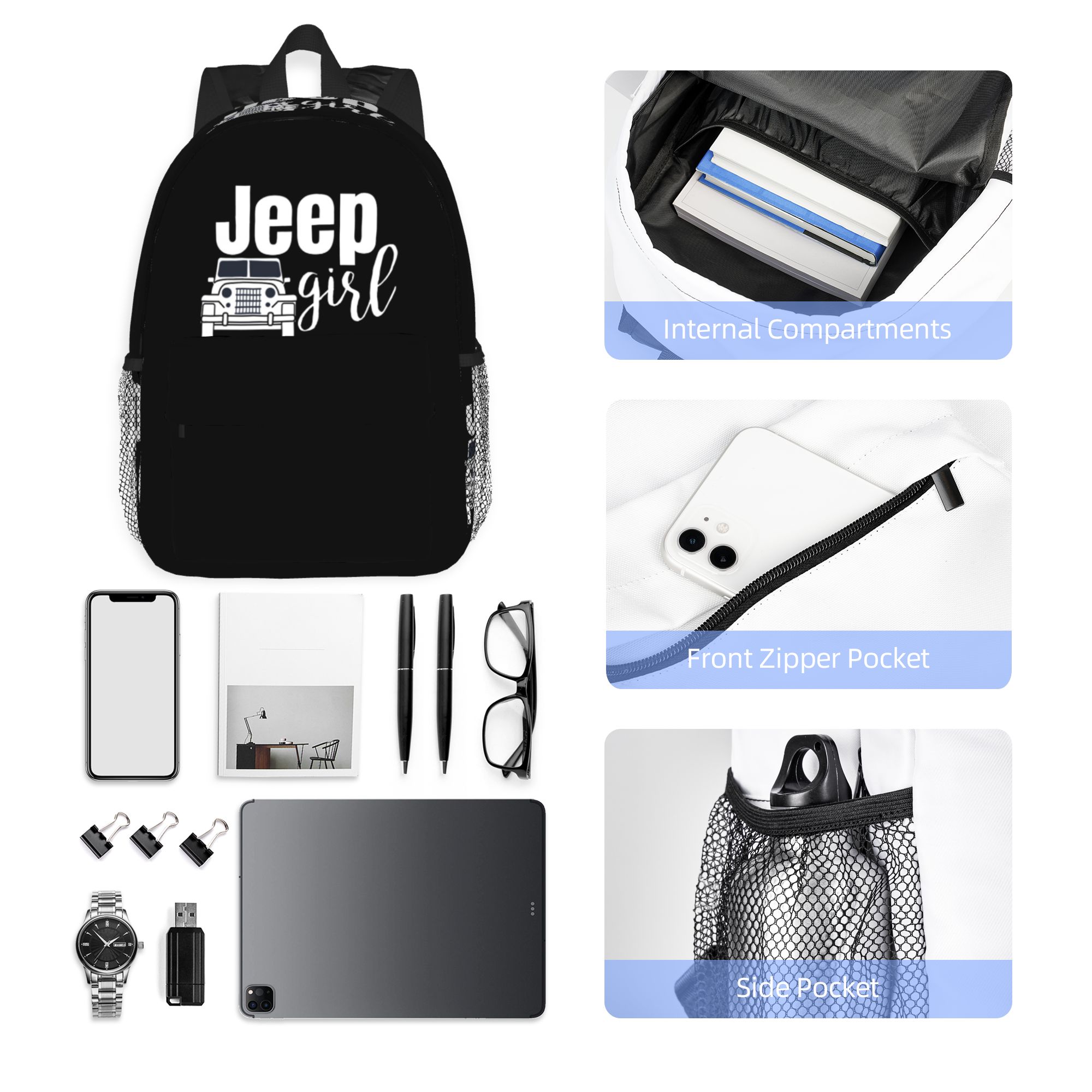 Jeep Girl Backpack Hot Sale Da - đánh giá và giá Women'S Jeep Bags