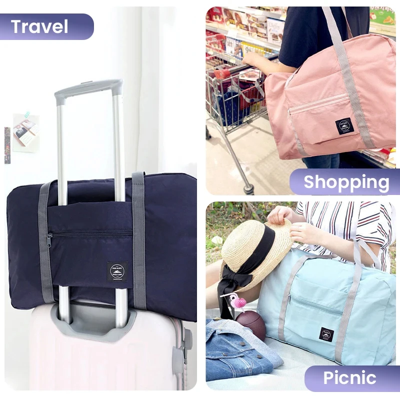 Foldable Travel Duffel Bag for - đánh giá và giá Women Bags Medium Size