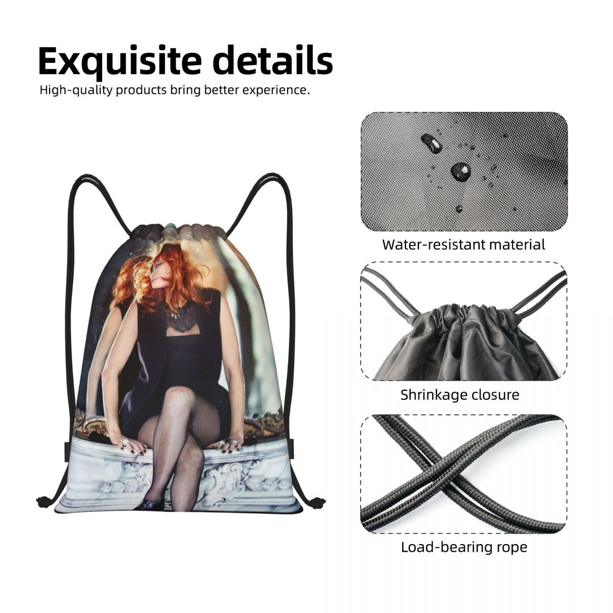 Beautiful Mylene Farmer Drawst - đánh giá và giá Women Bags Farmers