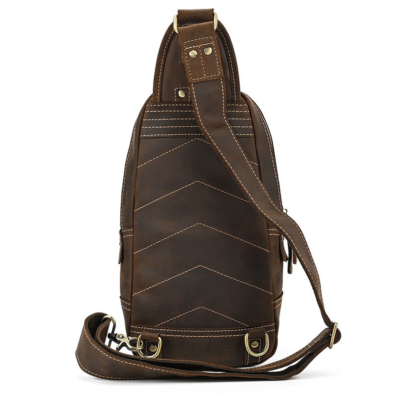 Fashion Design Luxury Men's Sl - đánh giá và giá Saddle Bag Leather